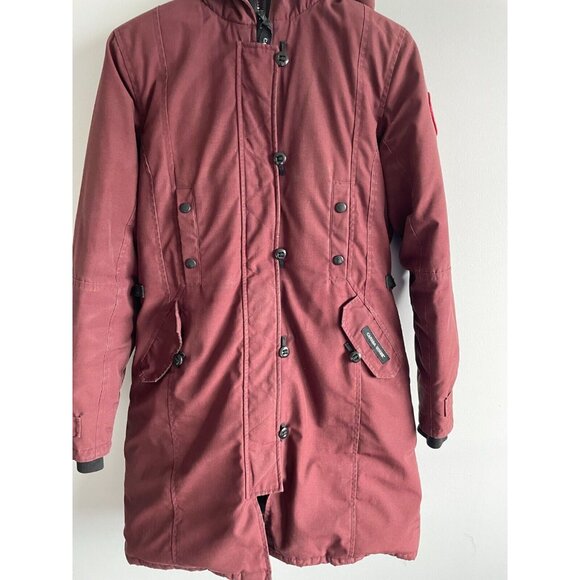 Canada Goose Jackets & Blazers - Canada Goose KENSINGTON Down Parka NO FUR 2506L Sz M Jacket Plum